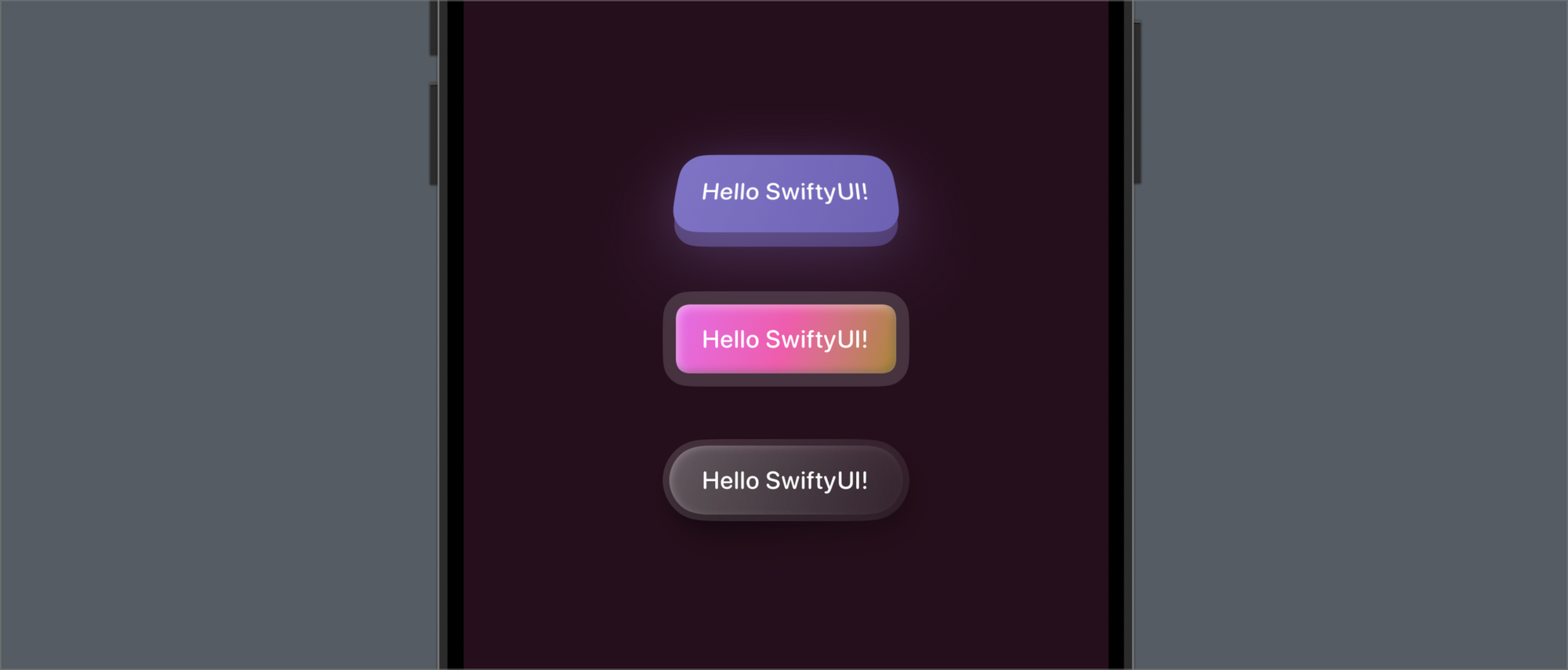 Create a reusable 3D SwiftUI button style with a pressed state